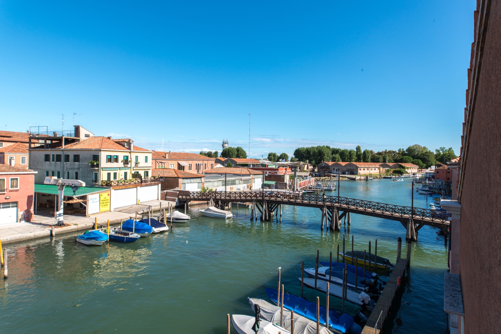 Venedig, Blick aus dem Hotelzimmer