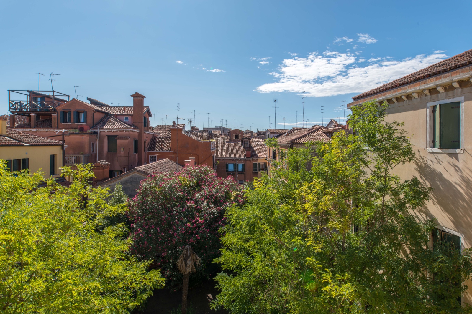 Venedig, Blick aus dem Hotelzimmer
