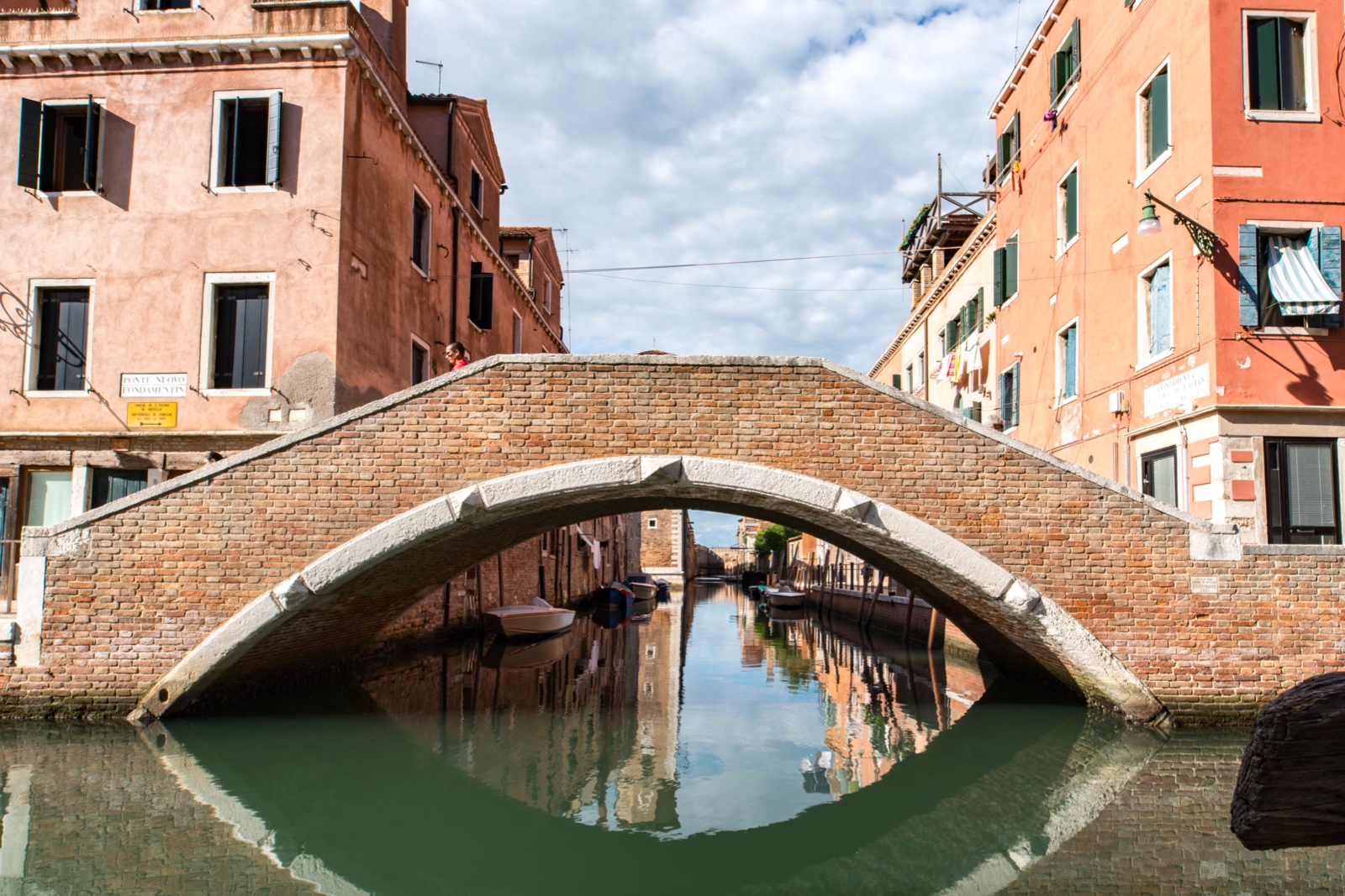 Brücke zum Kanal Rio de San Gerolamo