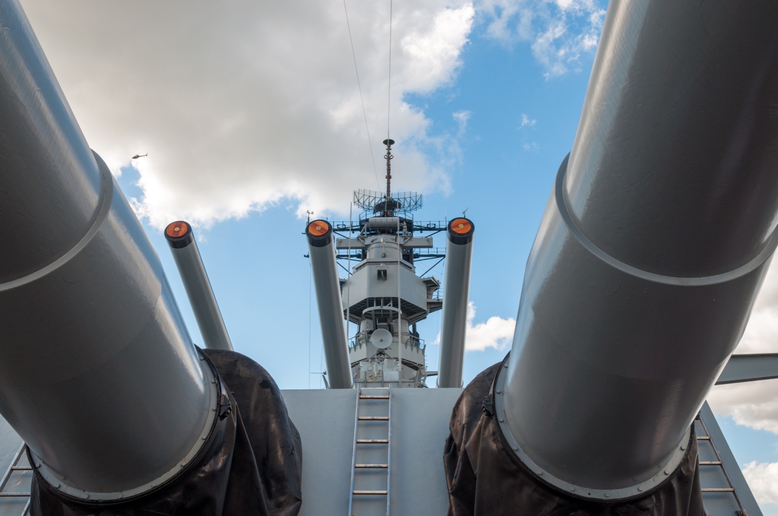 USS Missouri auf Pearl Harbor