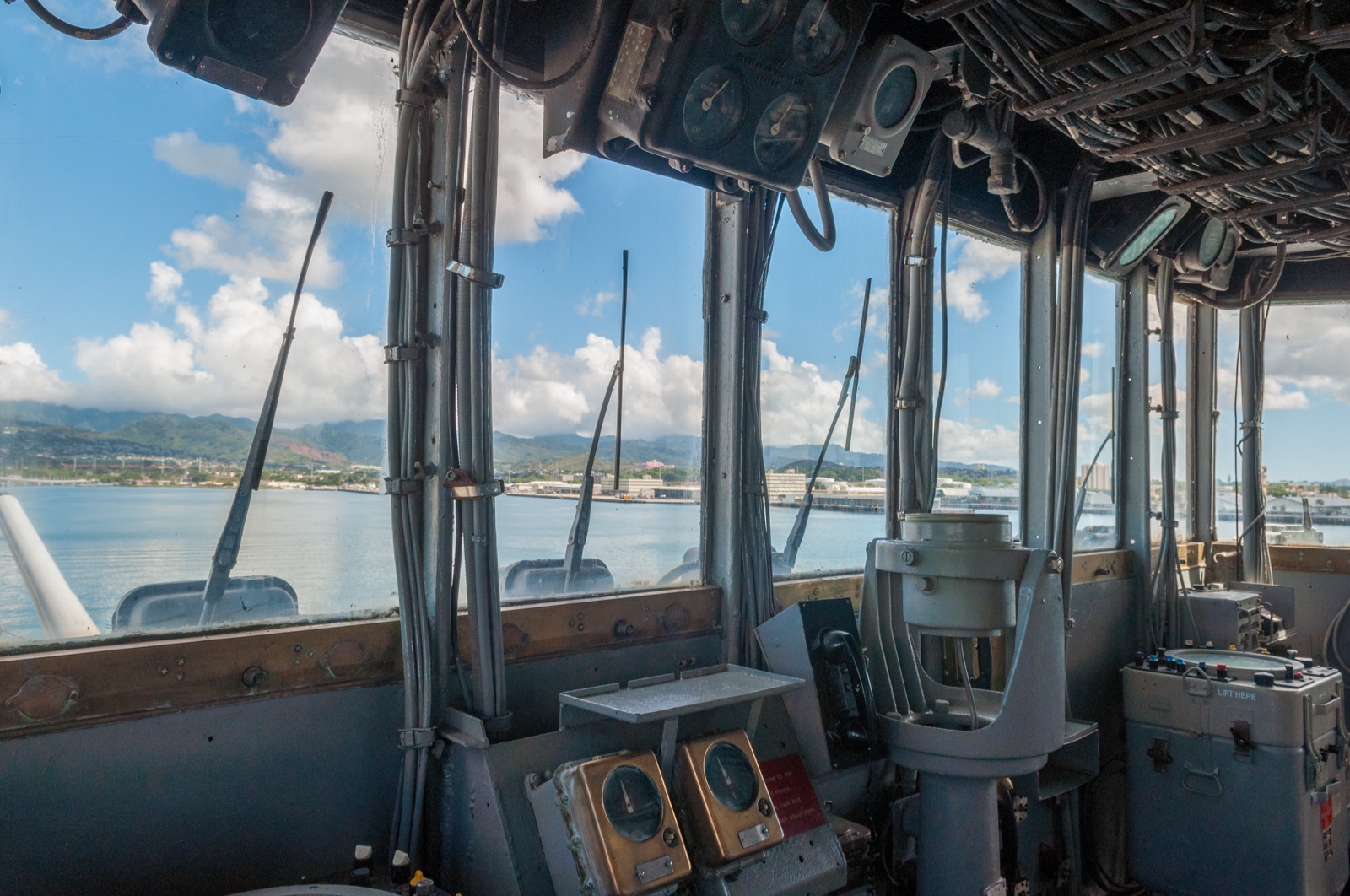 USS Missouri auf Pearl Harbor