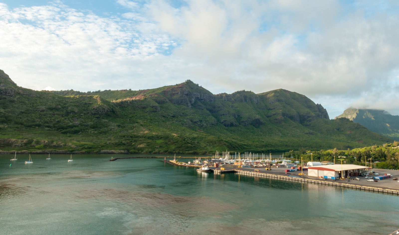 Ankunft auf der Insel Kauai