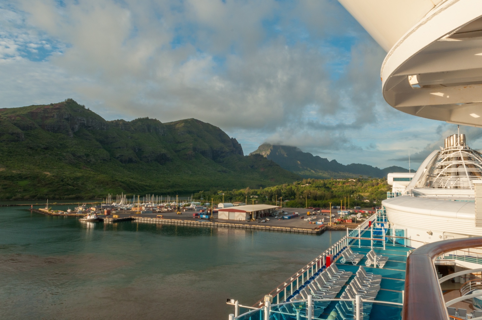 Ankunft auf der Insel Kauai