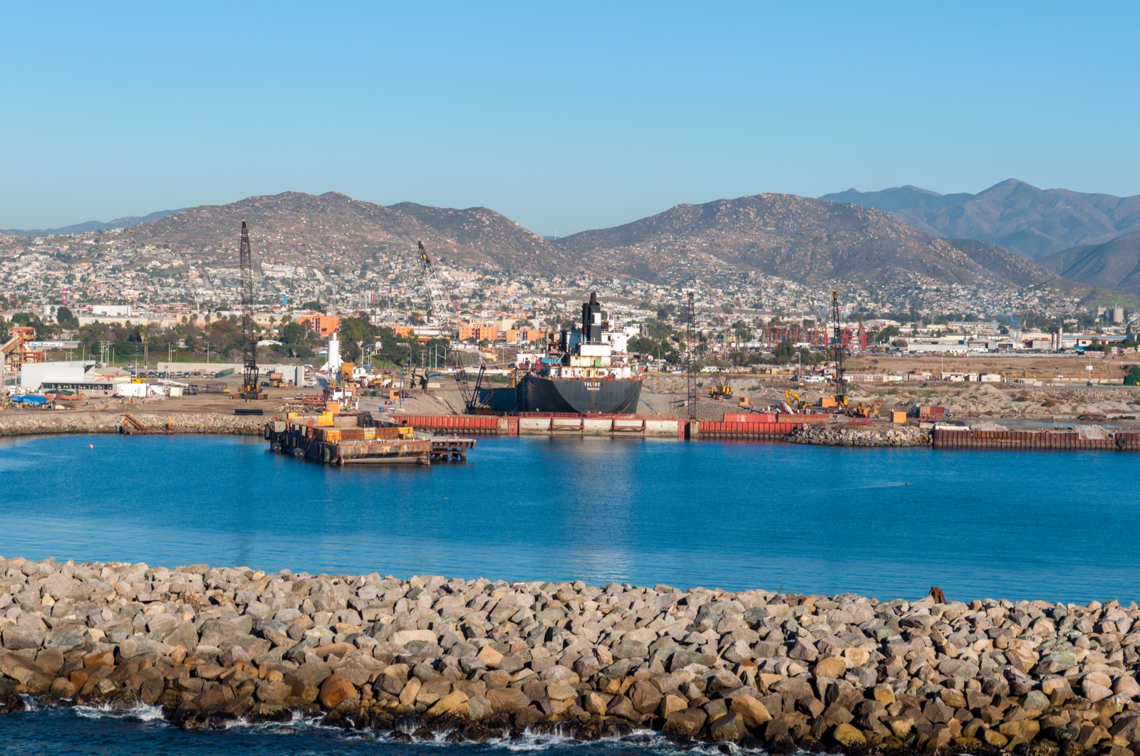 Ankunft in Ensenada, Mexico