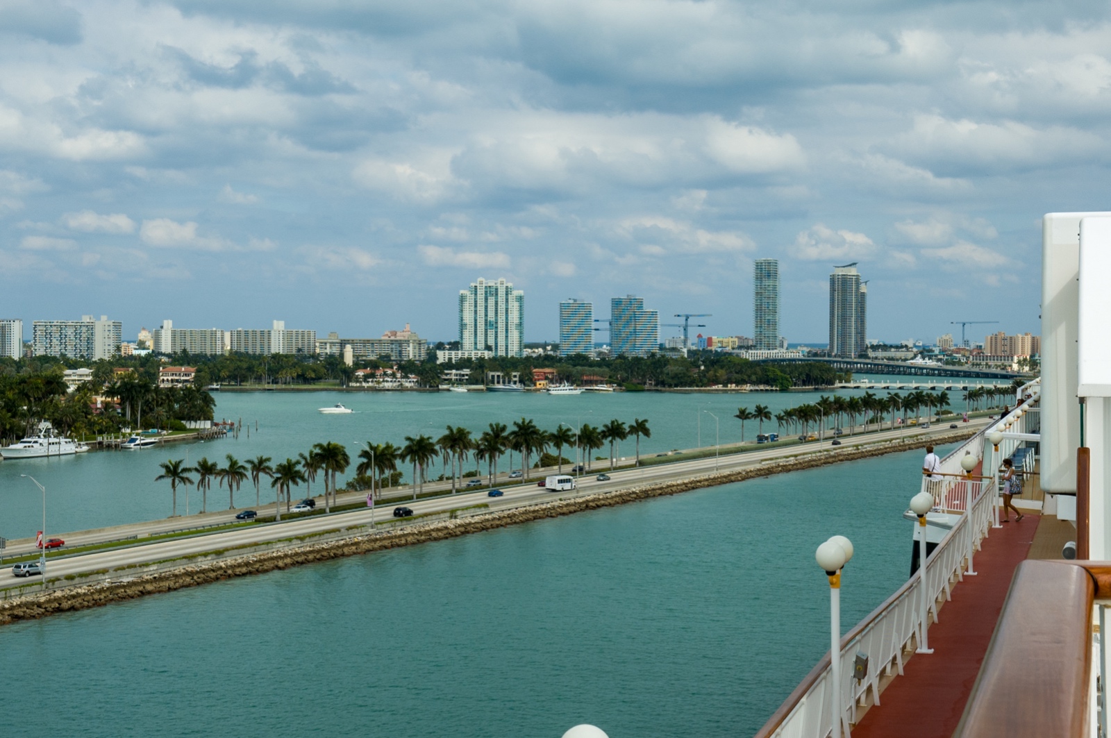 Ausfahrt von Miami