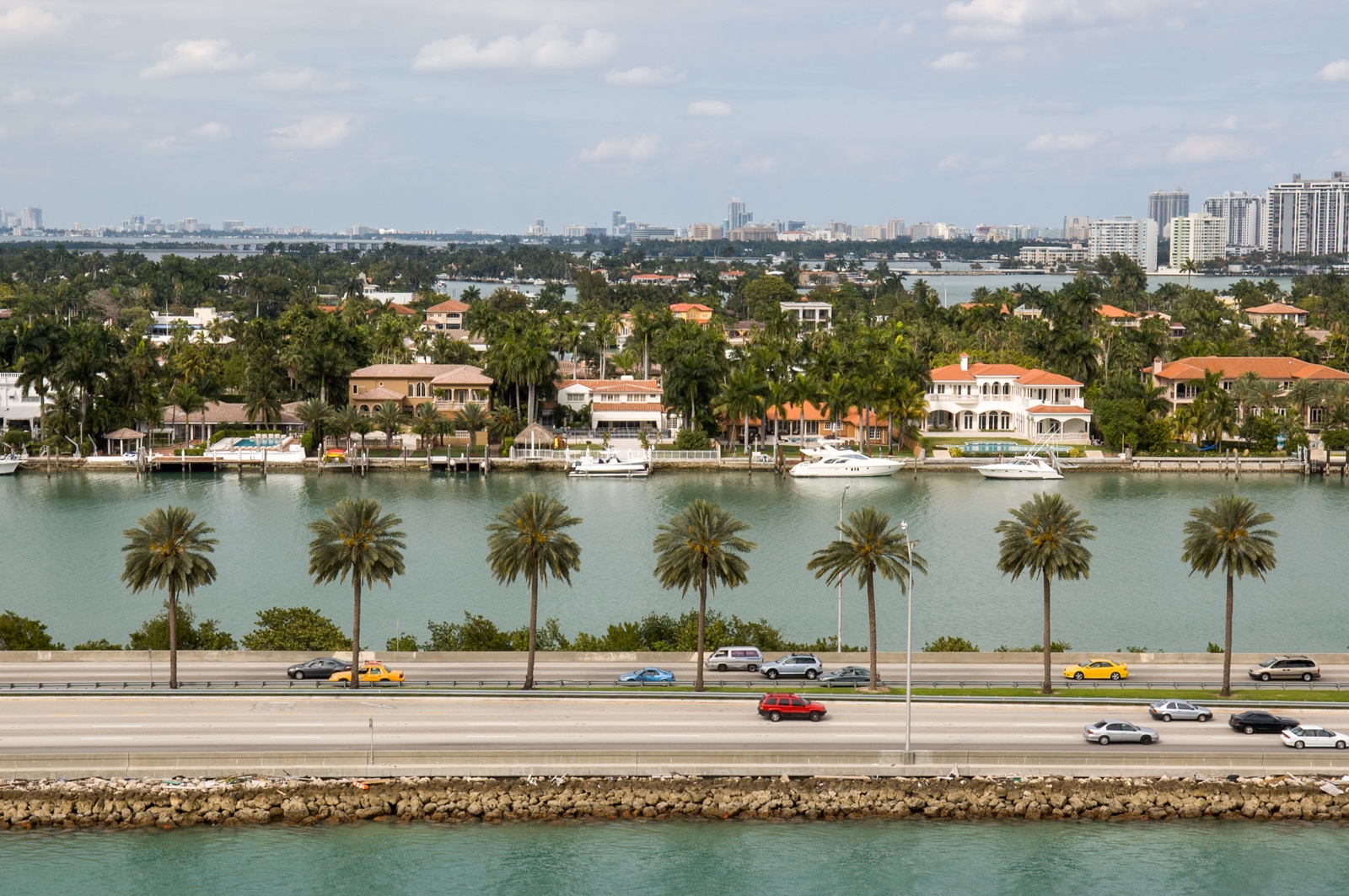 Ausfahrt von Miami