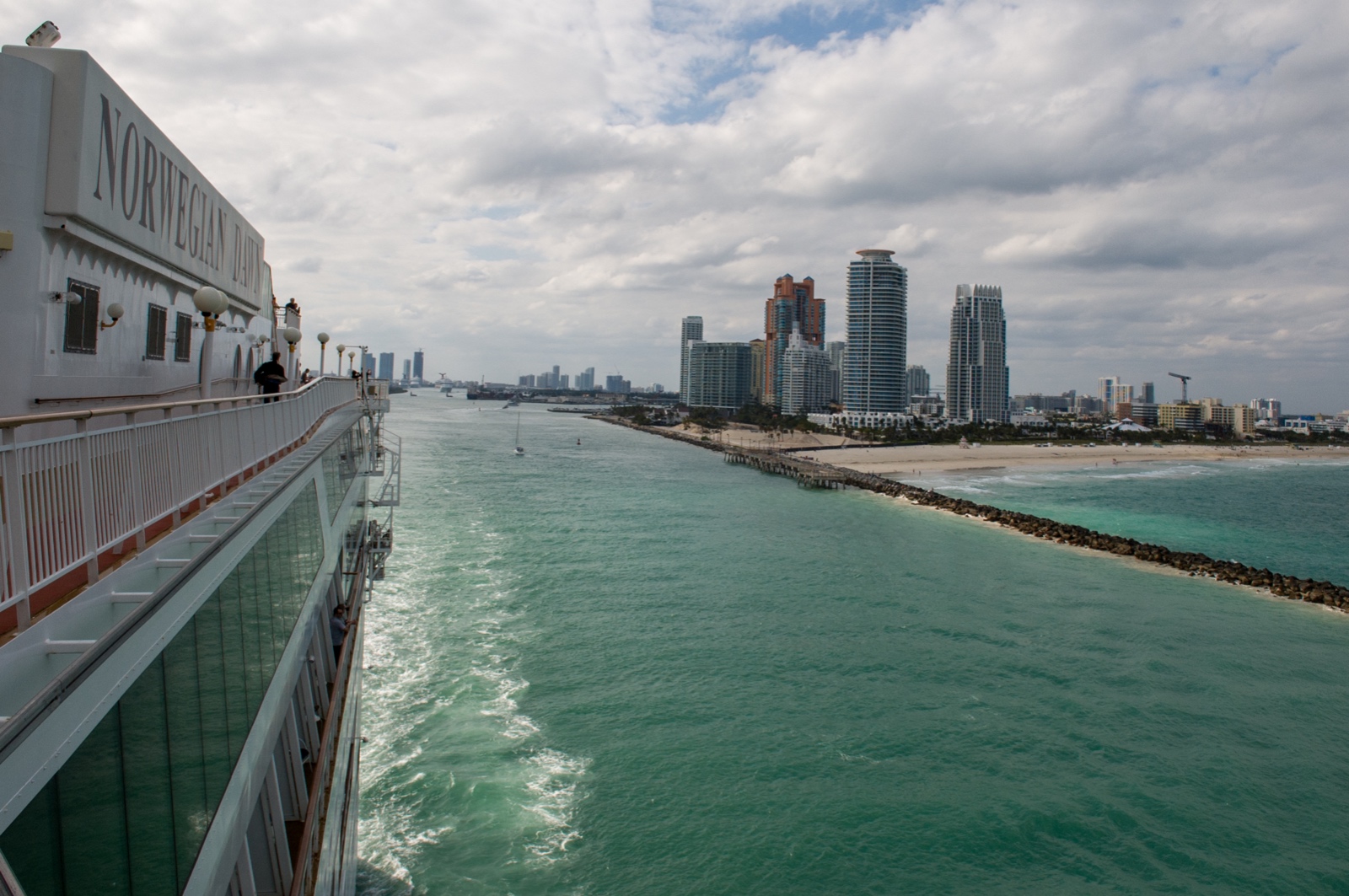 Ausfahrt von Miami