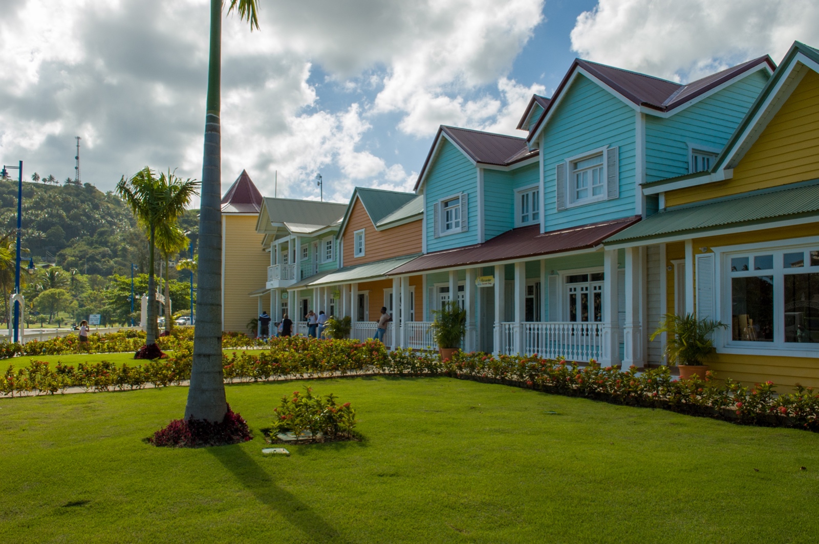 Neues Shopping Center auf Samana