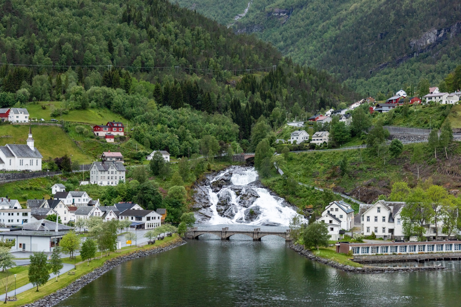 Hellesylt, Sunnylvsfjord, Norwegen