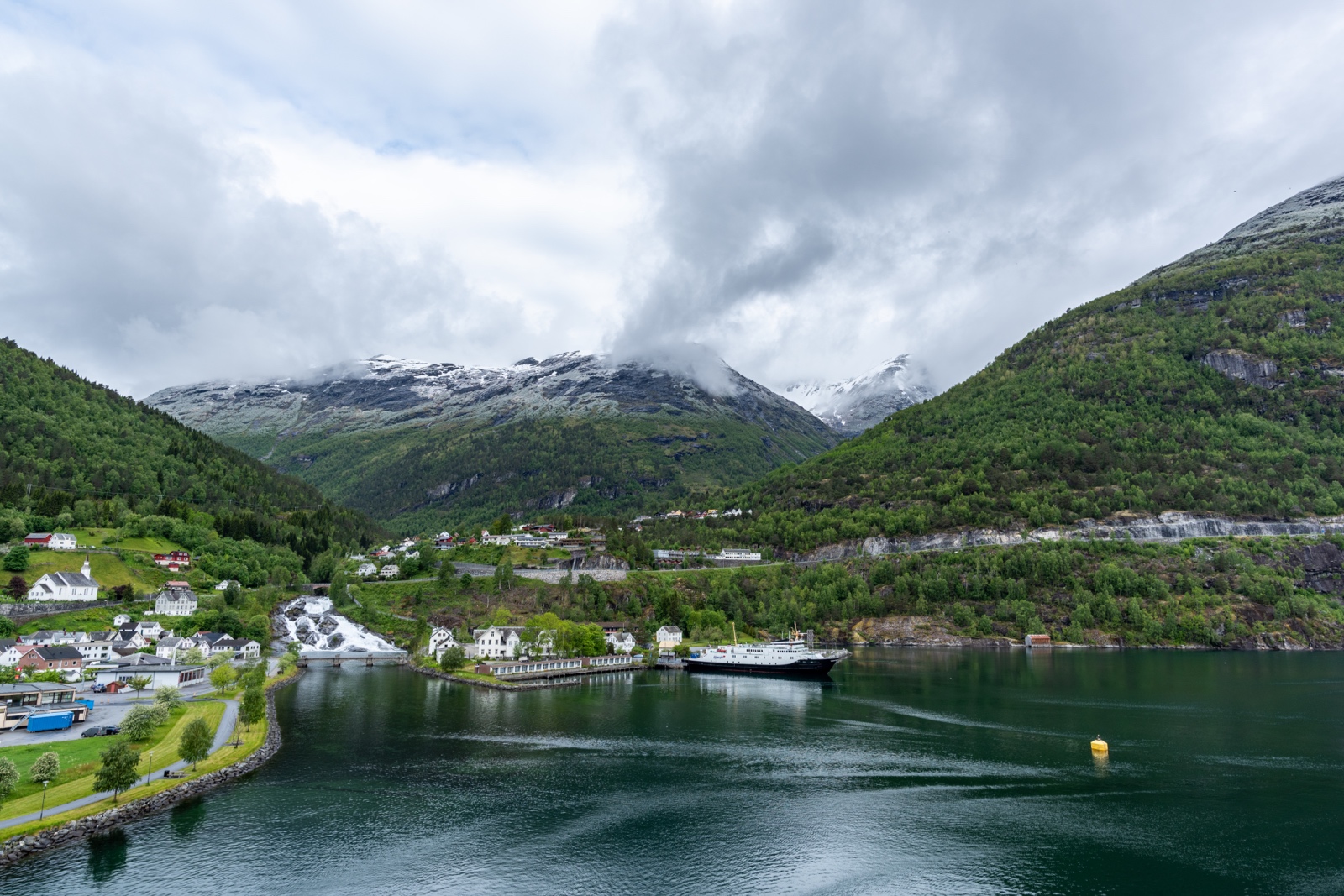 Hellesylt, Sunnylvsfjord, Norwegen