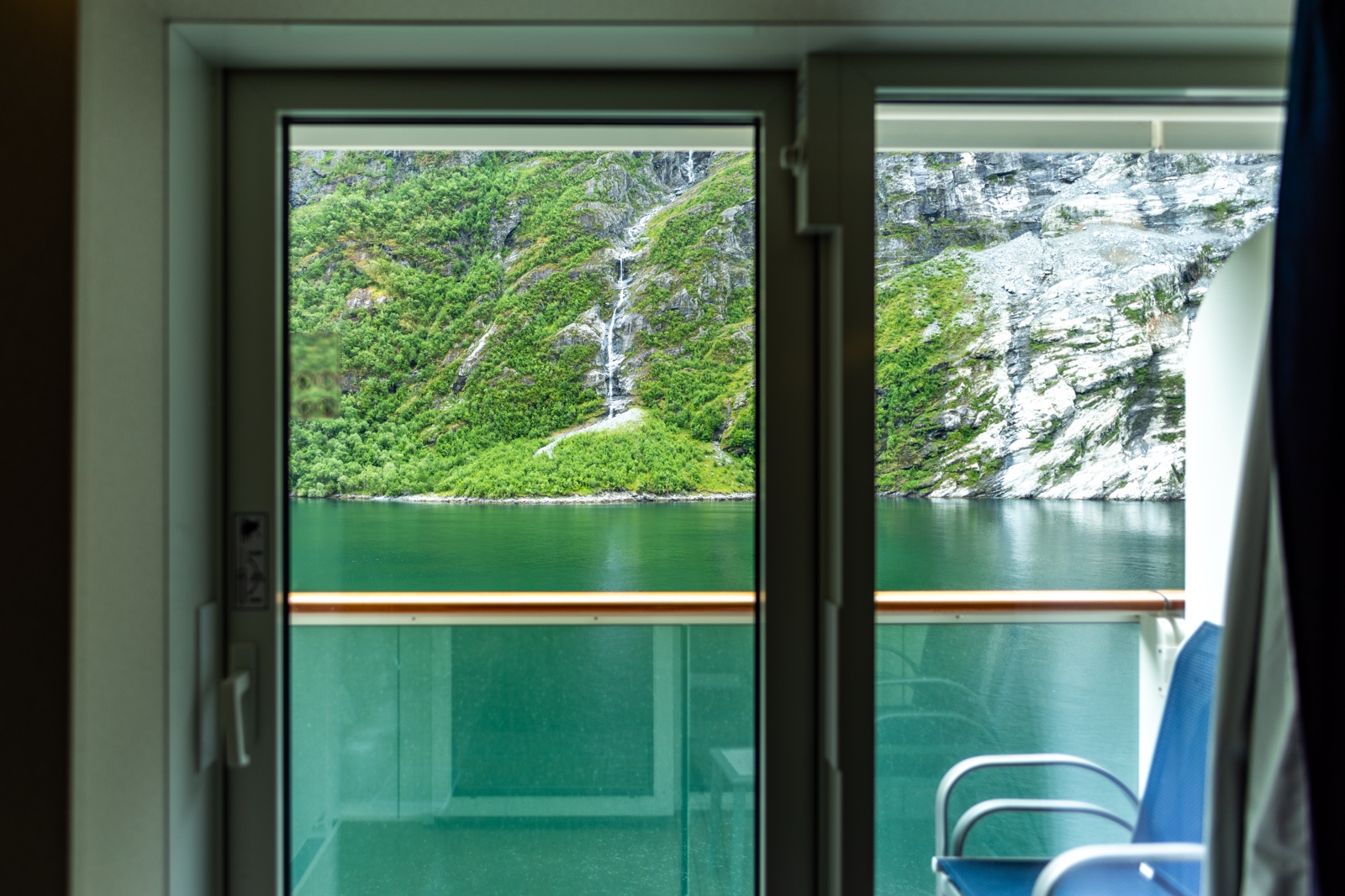 Unterwegs im Geirangerfjord, Norwegen