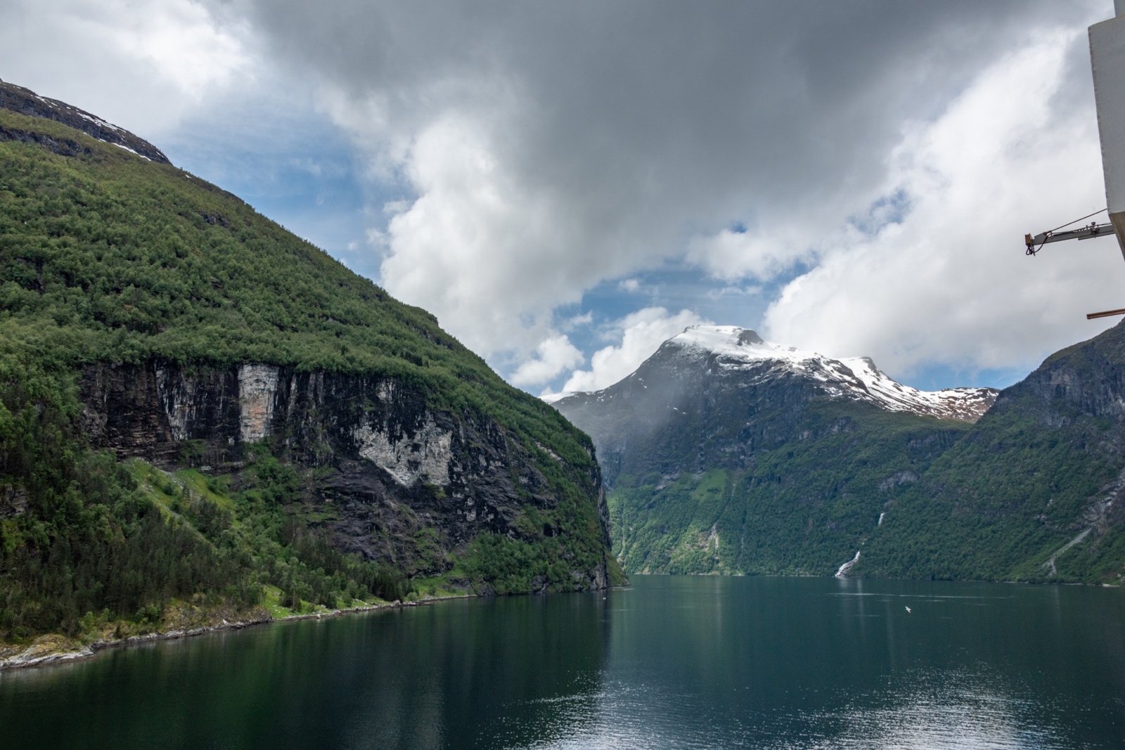 Unterwegs im Geirangerfjord, Norwegen
