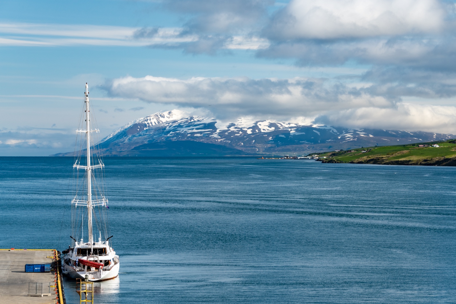 Im Hafen von Akureyri, Island