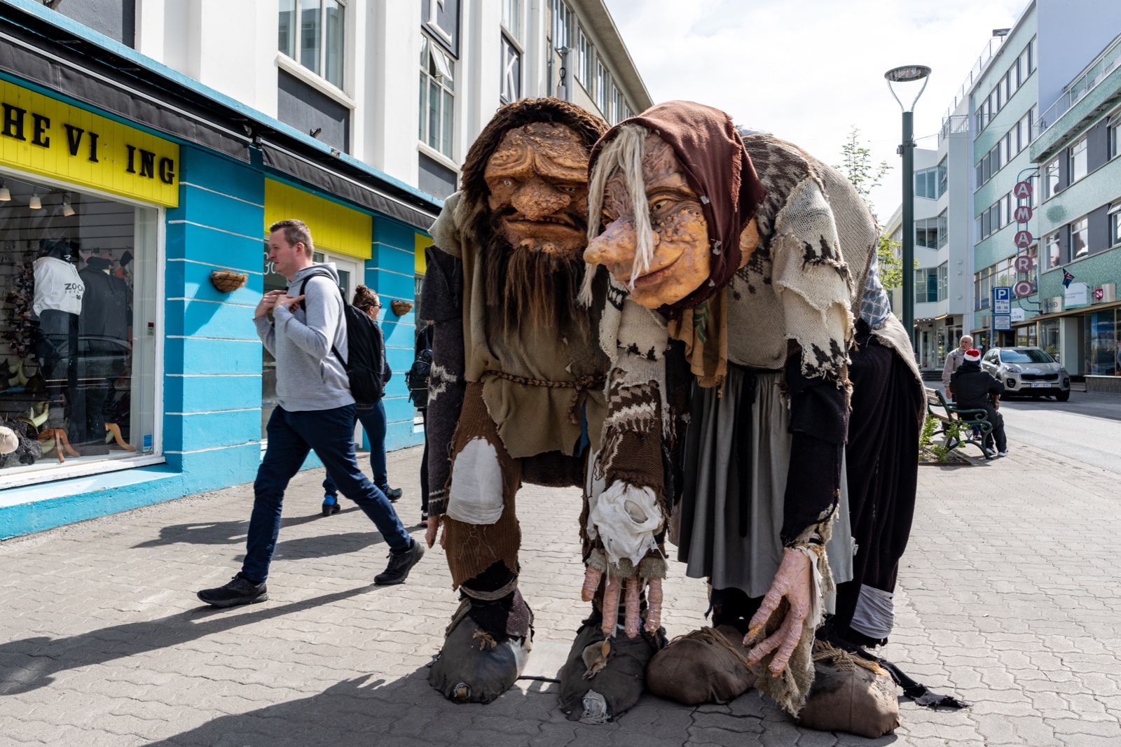 Trolle in Akureyri, Island
