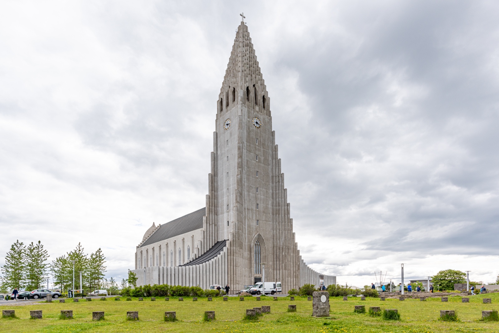 Hallgrimskirche  in Reykjavik, Island