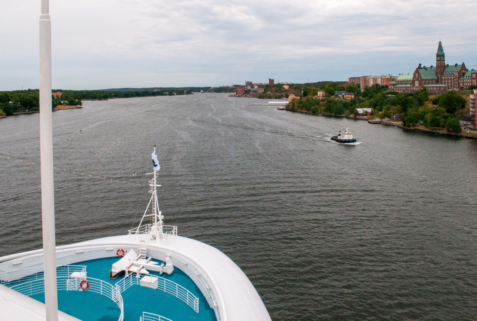 Ausfahrt von Stockholm