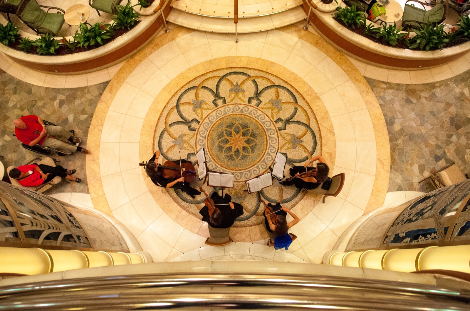 Konzert auf dem Schiff