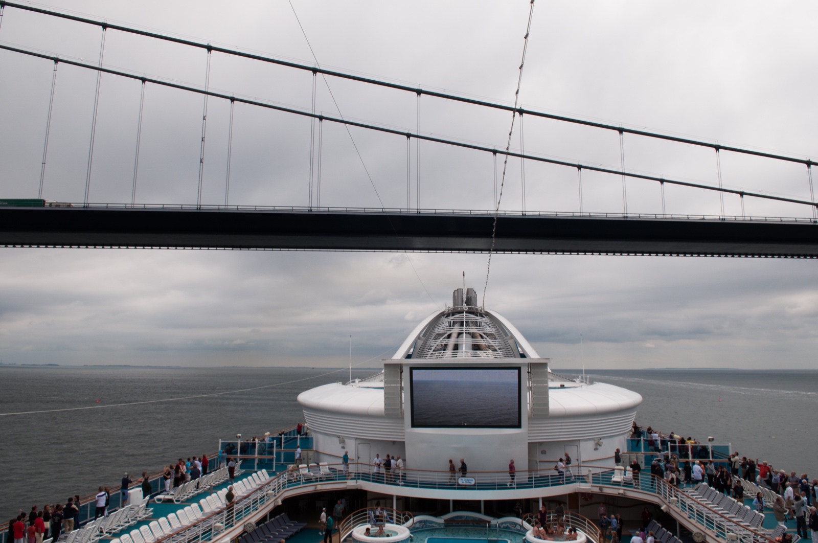 Querung der Öresundbrücke