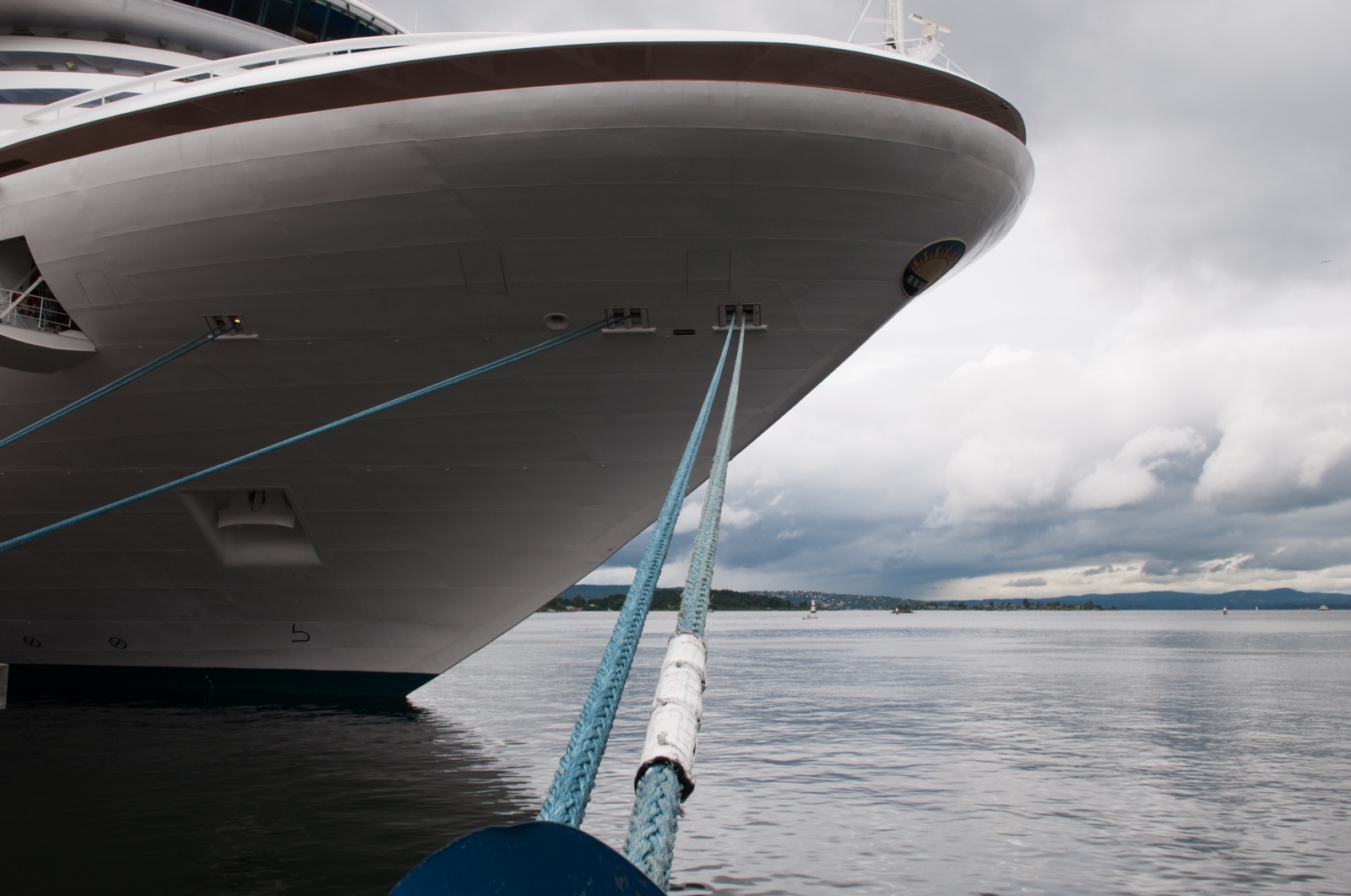 Vertäuung der Star Princess