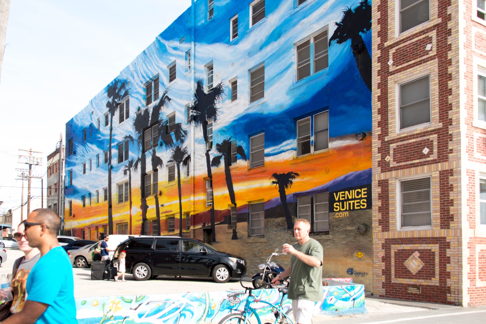 Wandgemälde in Venice Beach