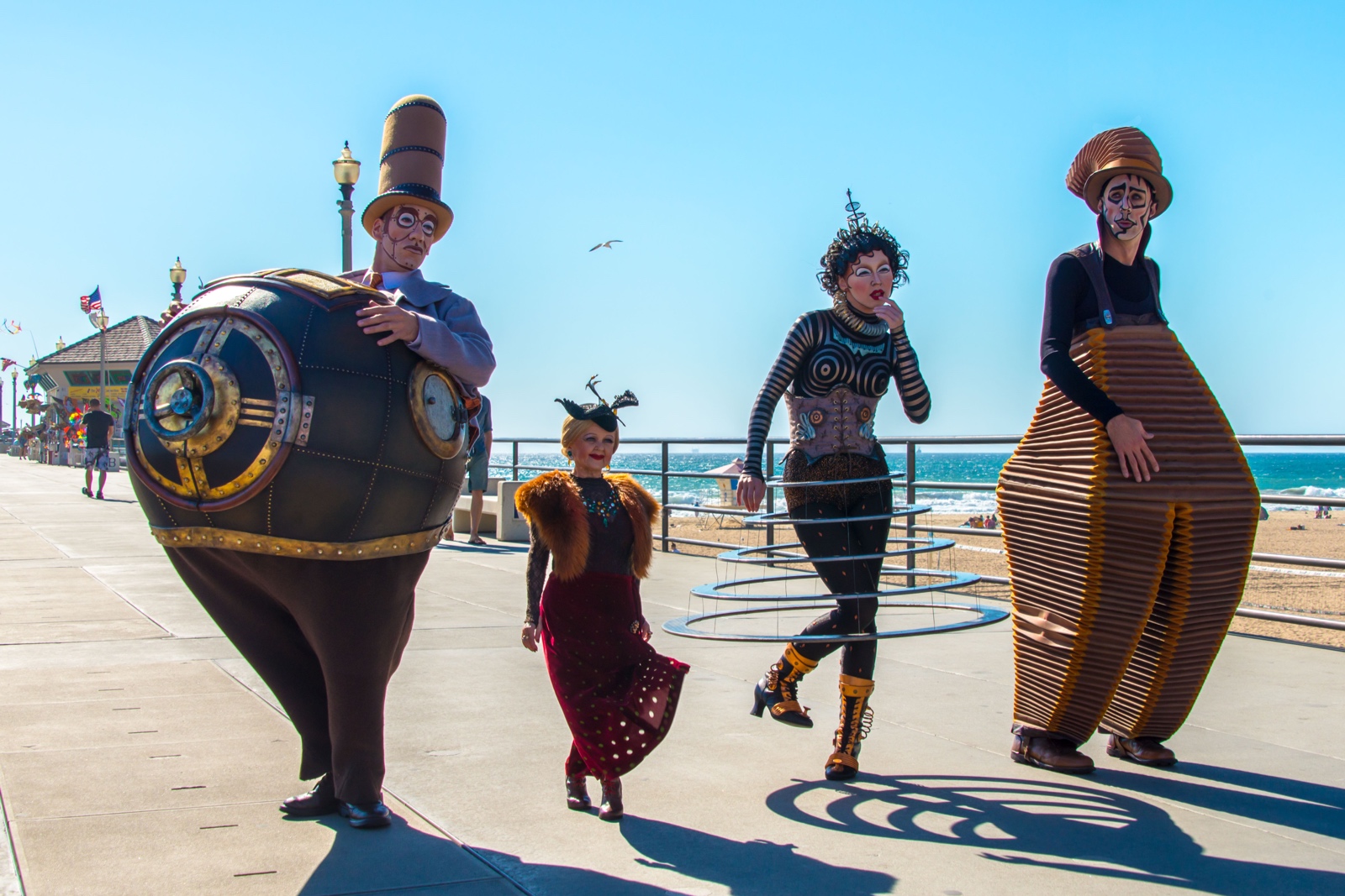Photoshooting für Cirque du Soleil - Kurios, Huntington Beach