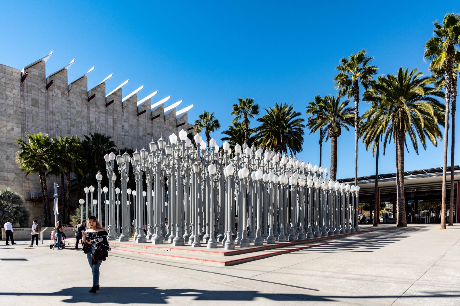 Urban Light at Miracle Mile, Los Angeles