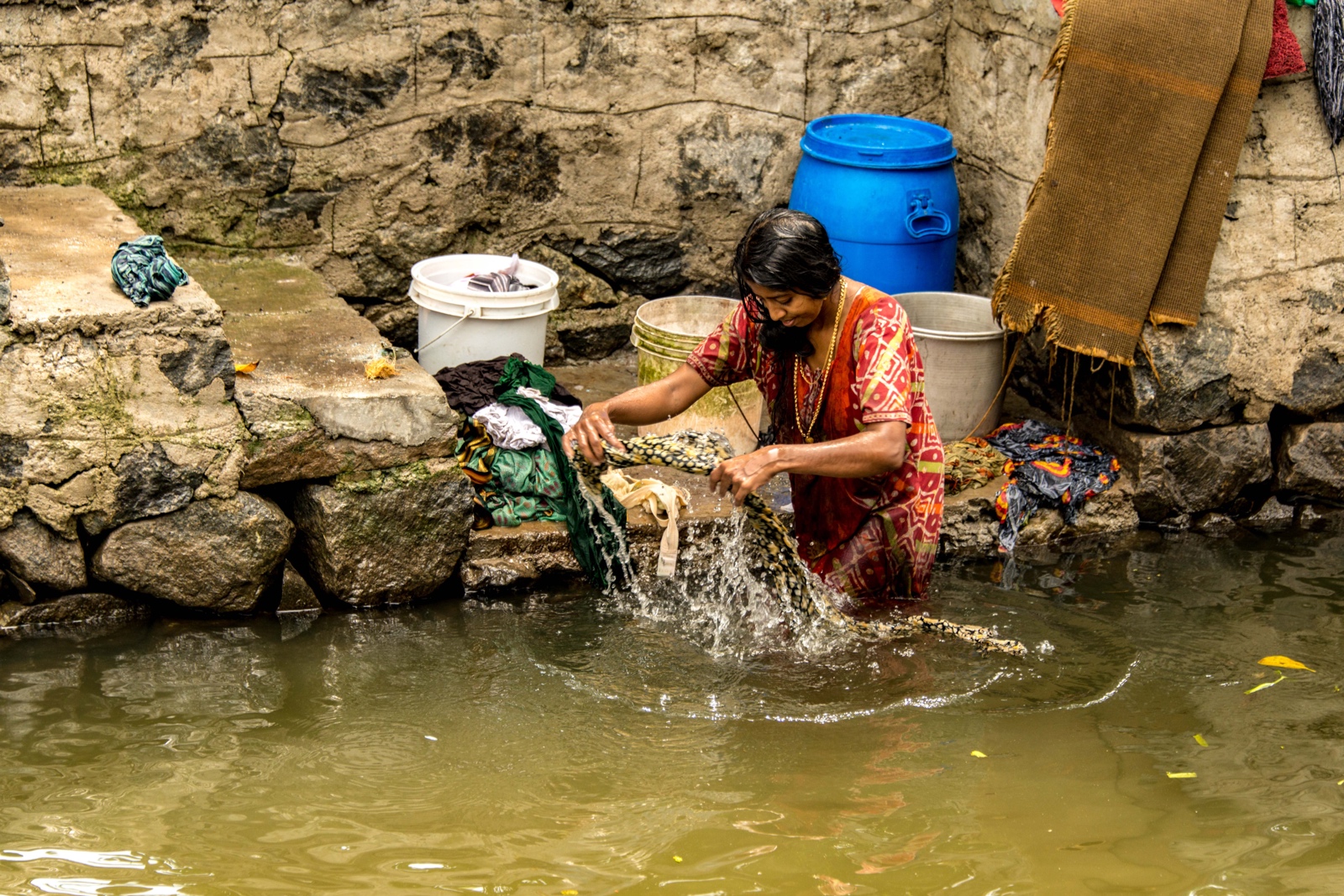 Bootsfahrt auf den Backwaters